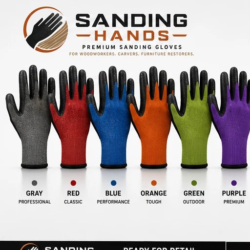 The Sanding Hands color family